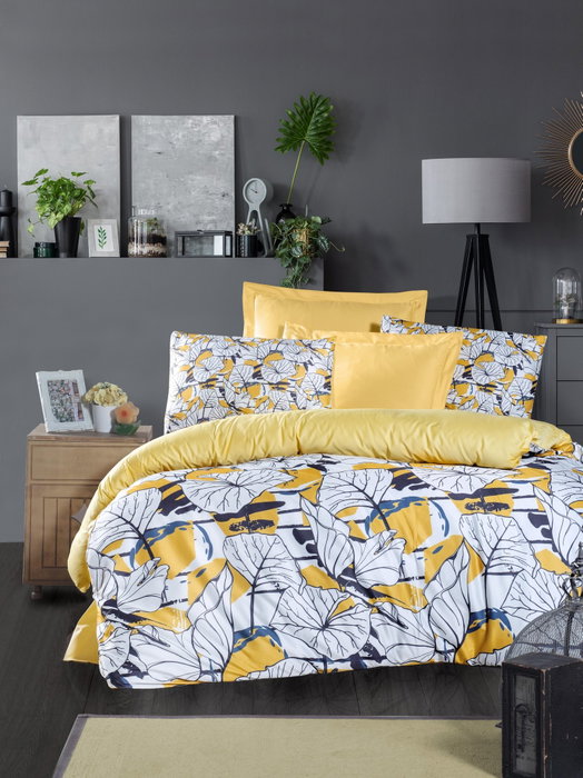 L'essentiel linge de maison Cassie Juego de funda de edredón doble L'essentiel linge de maison Cassie Juego de funda de edredón doble